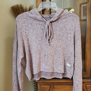 Charity Relief Org. Women's Cropped Hooded Sweater